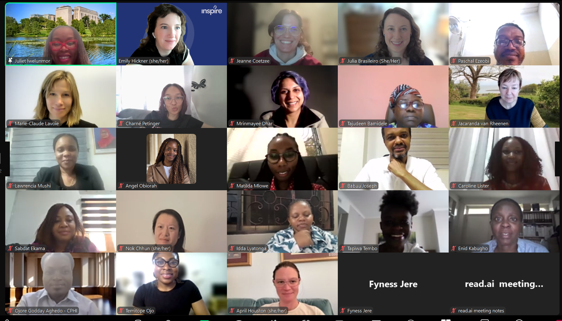 Cohort Screenshot